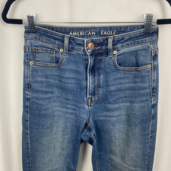 American Eagle Outfitters AE Stretch Mom Jean Size 00 - Picture 4 of 15